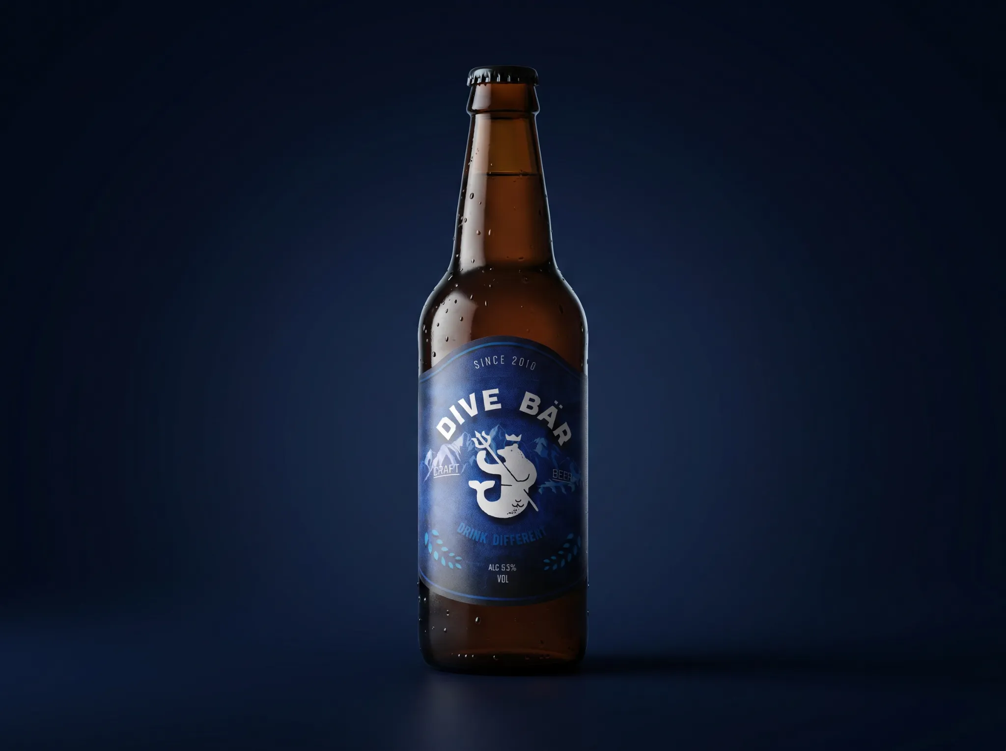 Dive Bär projet de branding et packaging réalisé par L’Alchimiste