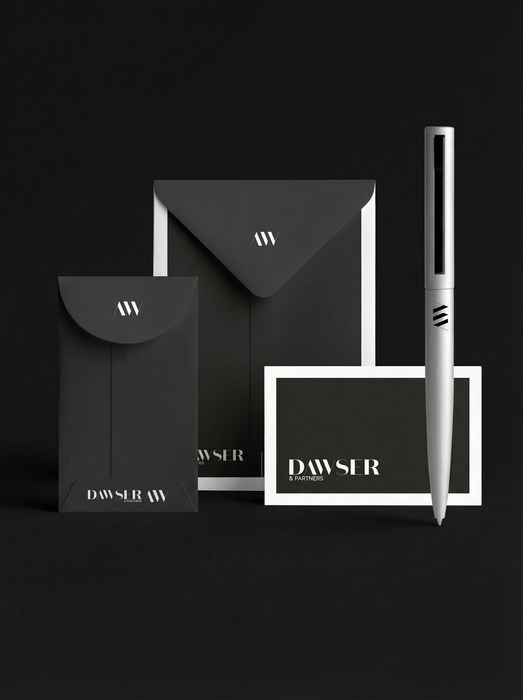 AW Partners projet branding réalisé par une agence de design paris spécialisée en création graphique, graphisme et packaging