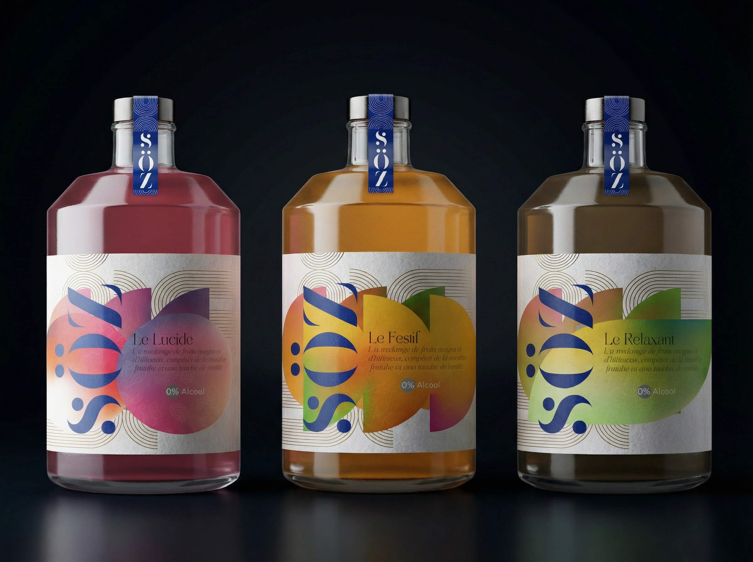 SÖZ projet branding réalisé par une agence de design paris spécialisée en création graphique, graphisme et packaging